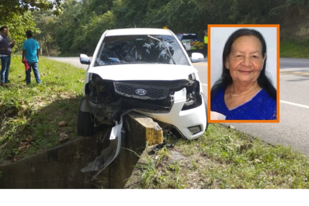 Tragedia vial: adulta mayor falleció y cuatro personas más resultaron heridas