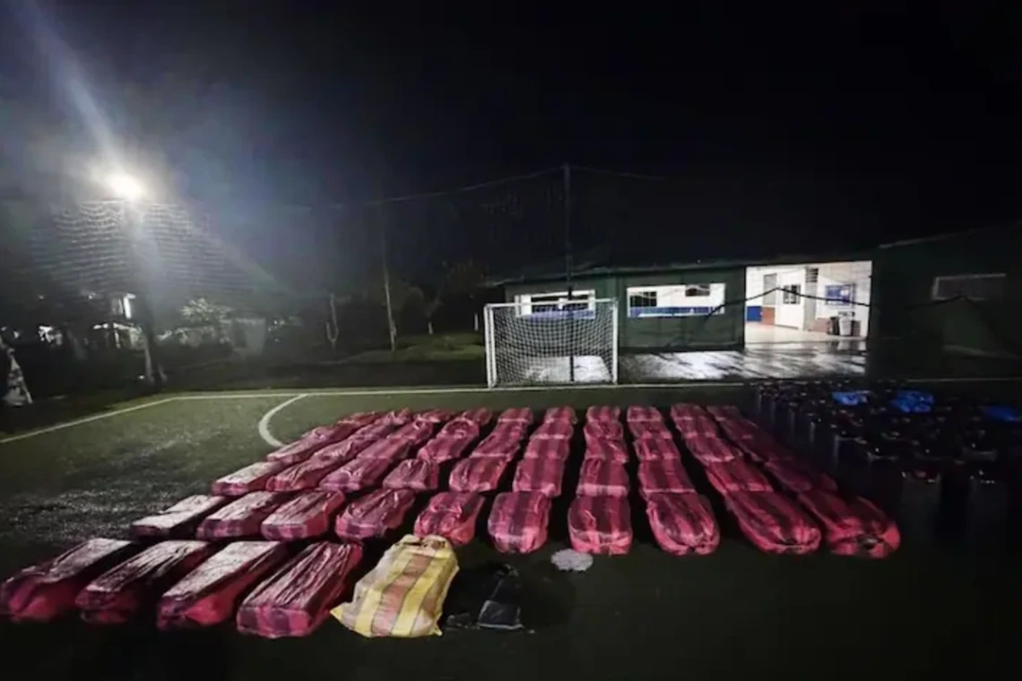 Armada incauta cargamento de marihuana en Timbiquí, Cauca