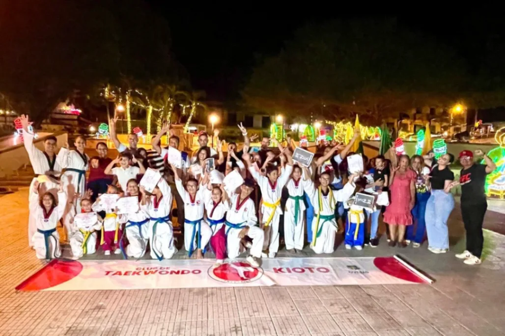 Niños ovejeros ascendieron en el taekwondo
