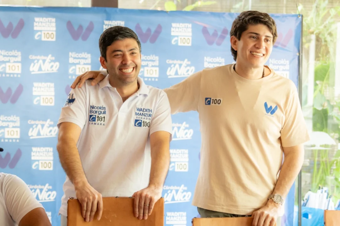 Nicolás Barguil recibió respaldo político de Wadith Manzur