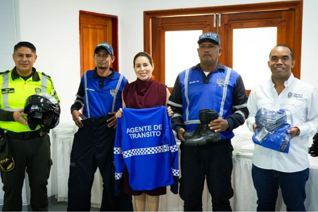 Gobernación refuerza a agentes de tránsito