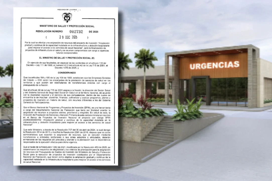 Infraestructuras hospitalarias en Sucre recibirán inversión del MinSalud