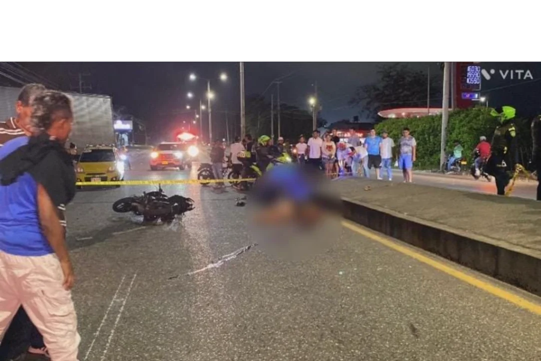 Choque de motocicletas dejó un muerto y tres heridos en Sincelejo