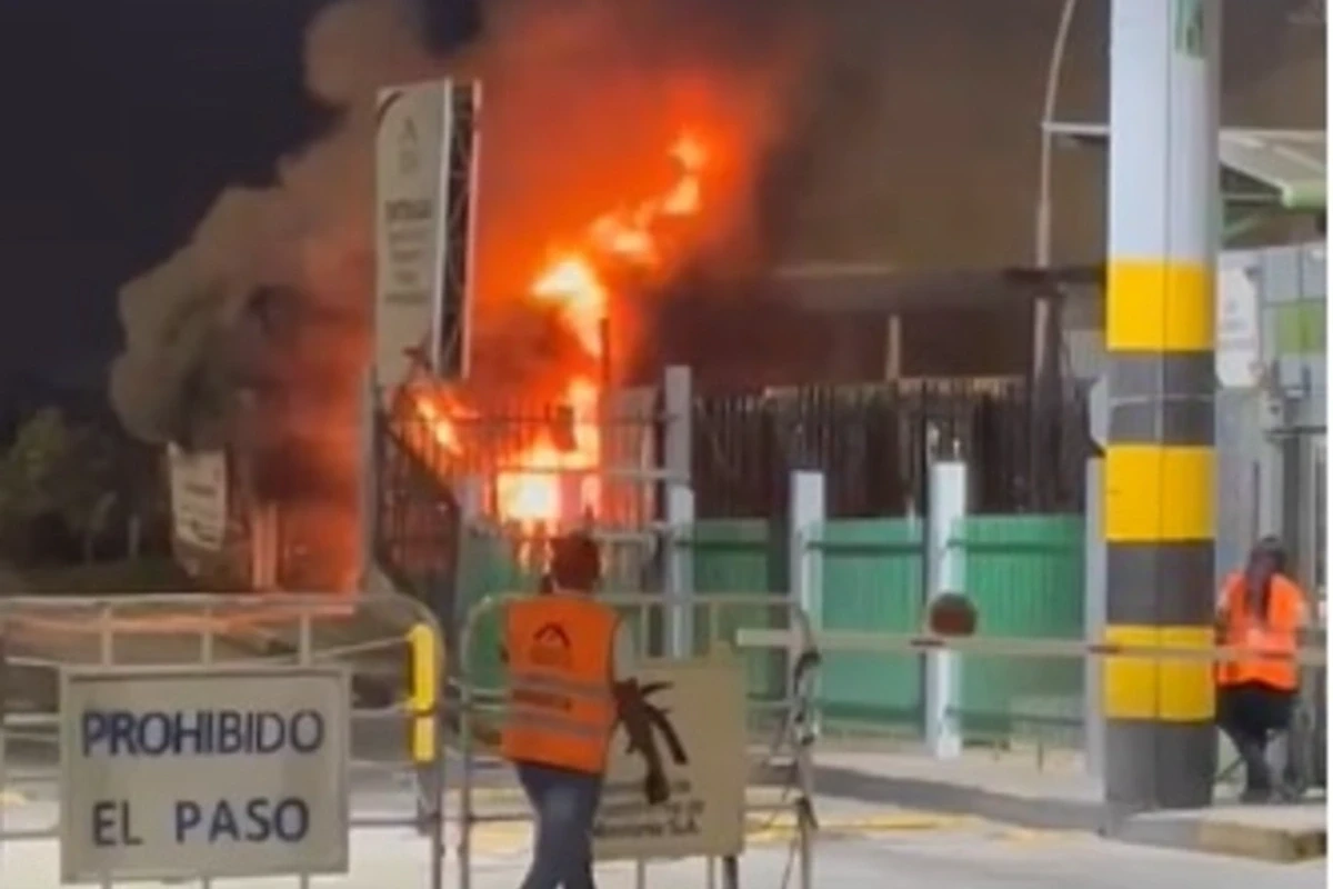 Se prendió en la Terminal