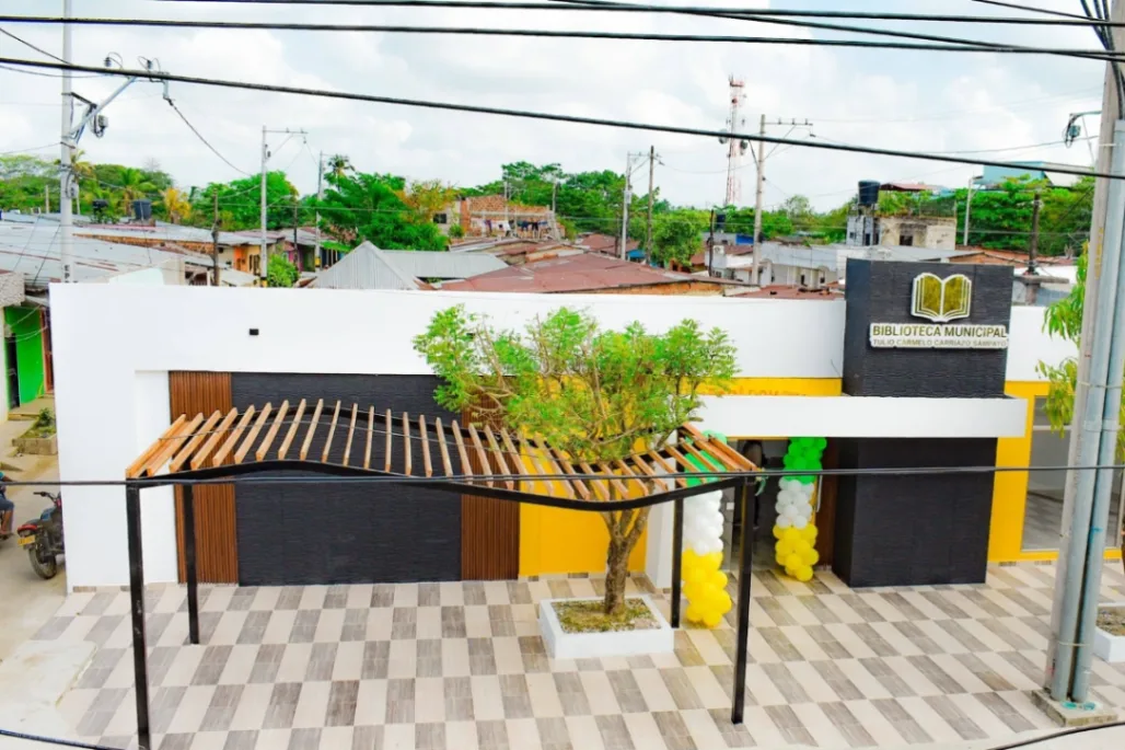Renovaron la biblioteca municipal de Majagual