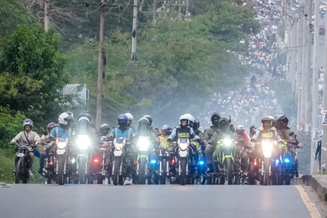 Desfile de motos fue organizado y cumplió con todas las expectativas