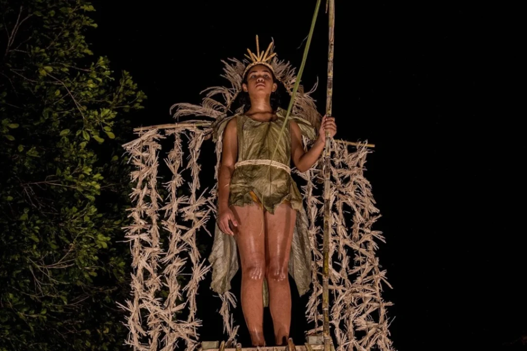 Galeras exaltó sus tradiciones en el Festival Folclórico de la Algarroba