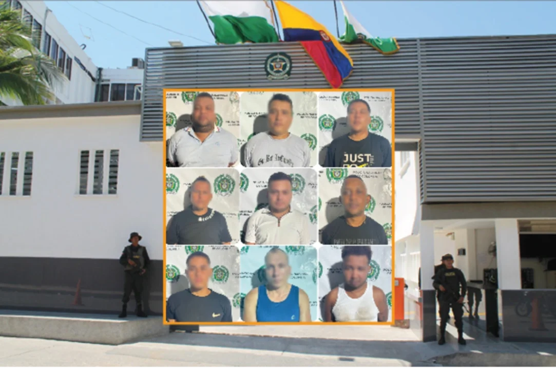 Tremendas joyas, más de 50 anotaciones judiciales suman los 9 capturados
