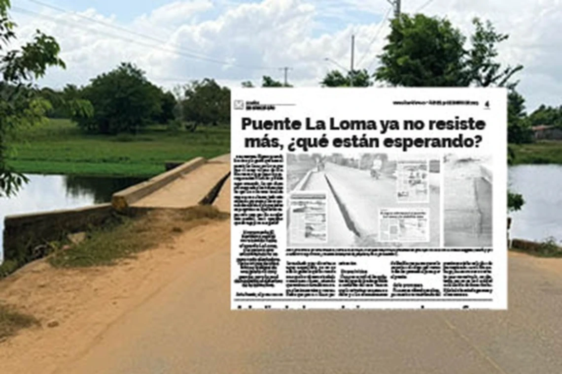 Iniciará la construcción del Puente La Loma en San Marcos
