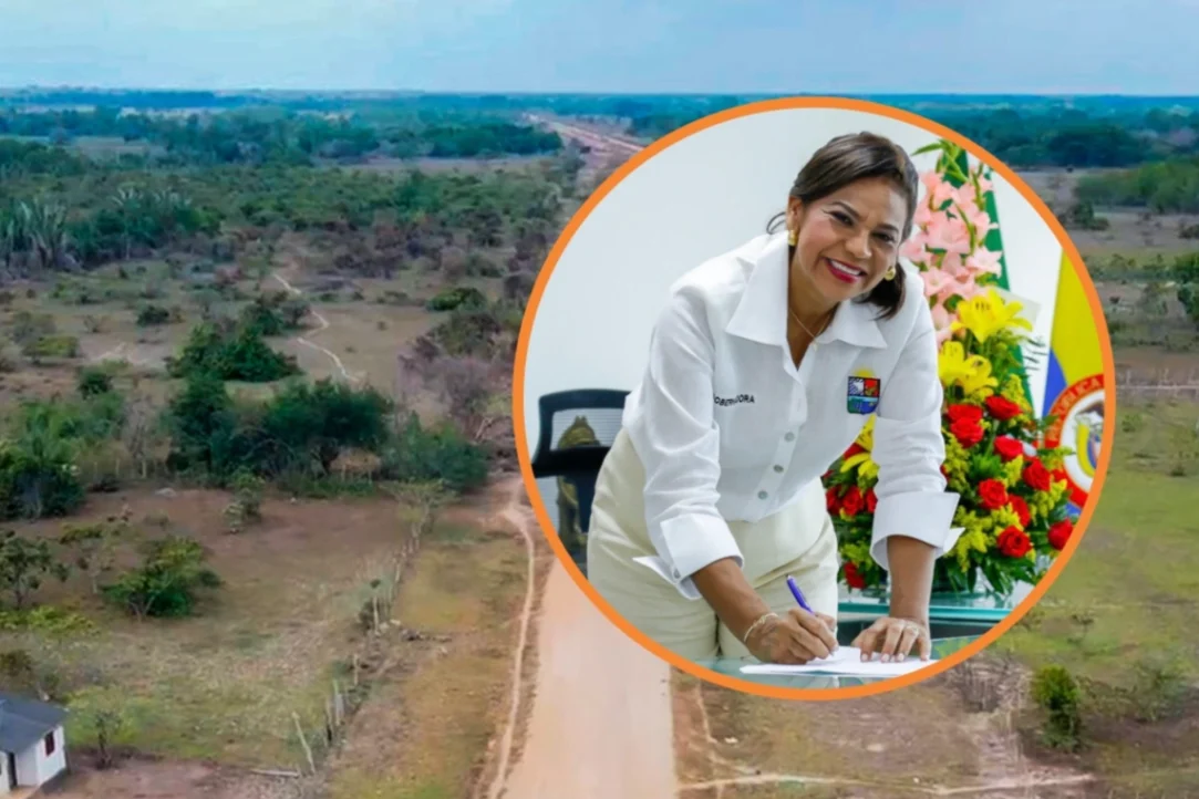 Gobernadora Lucy García anunció la adjudicación de la vía Galeras – Santiago Apóstol.