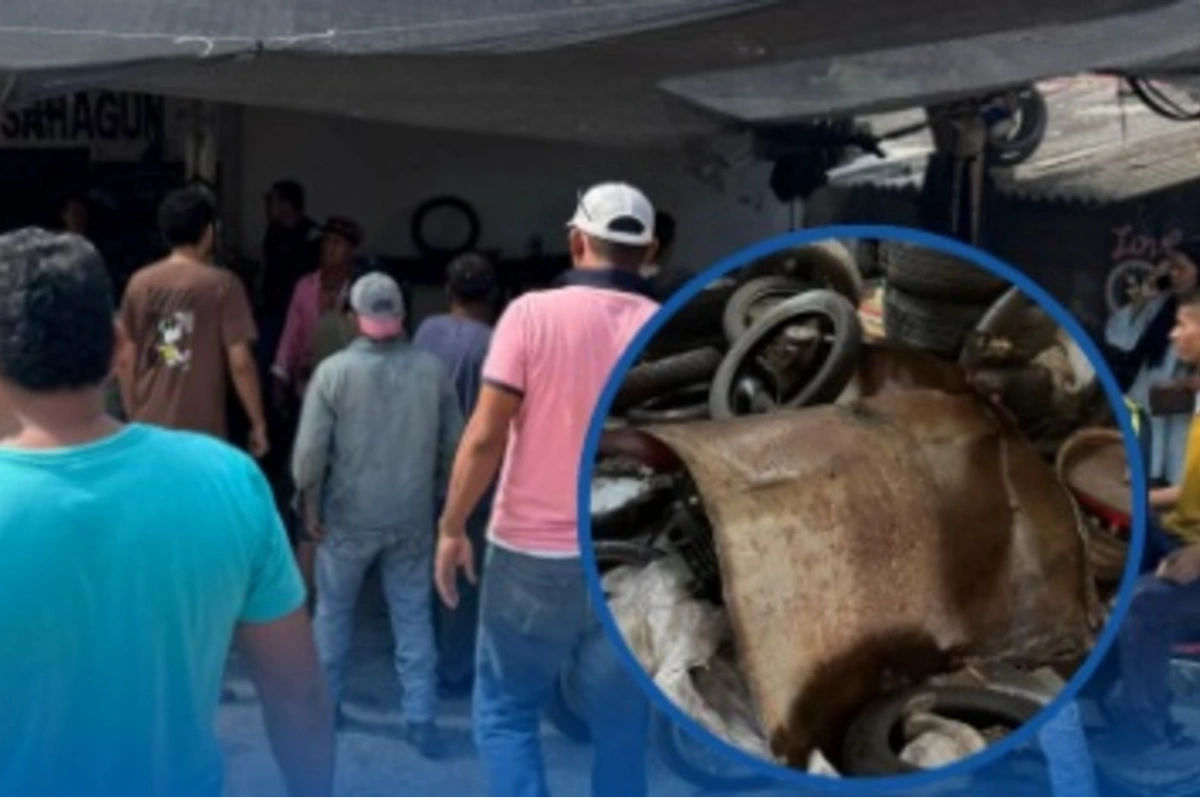 Se explotó un motor: hay un herido