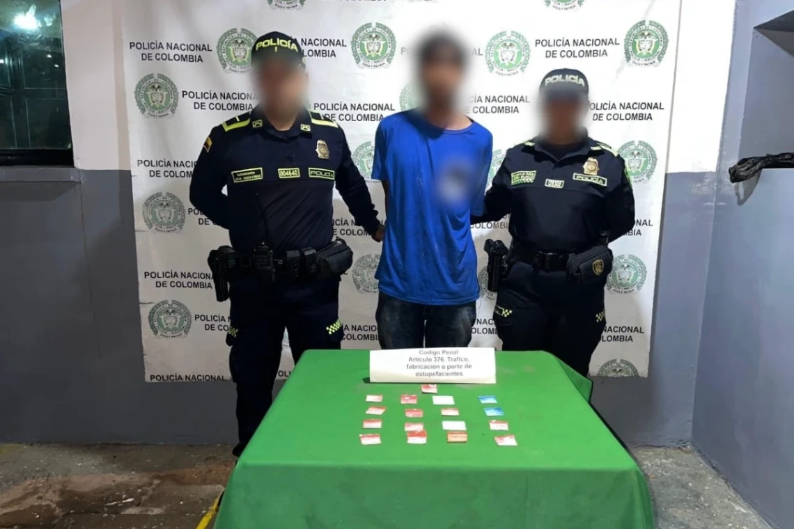 La Policía le encontró base de coca