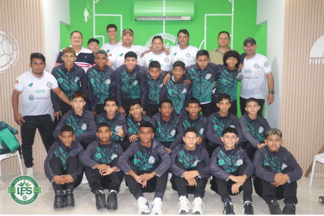 Selección Sucre Sub 13 viaja a Bogotá para disputar el Interligas Nacional