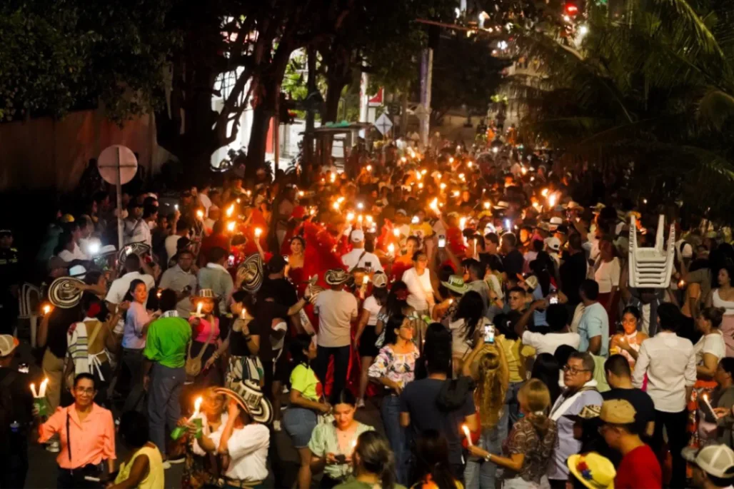 Sincelejo celebra fandango nocturno con bandas musicales y tradición
