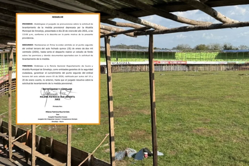 Sigue el “tira que jala” entre Juzgado, Alcaldía y organizadores por las corralejas de Sincelejo