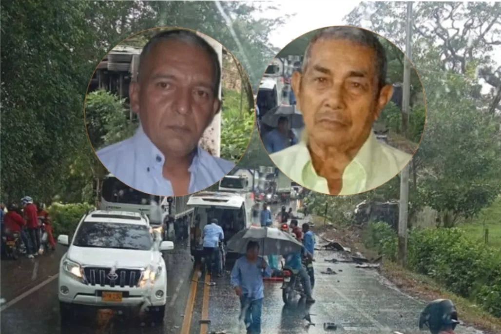 Choque entre camioneta y tractocamión deja dos muertos