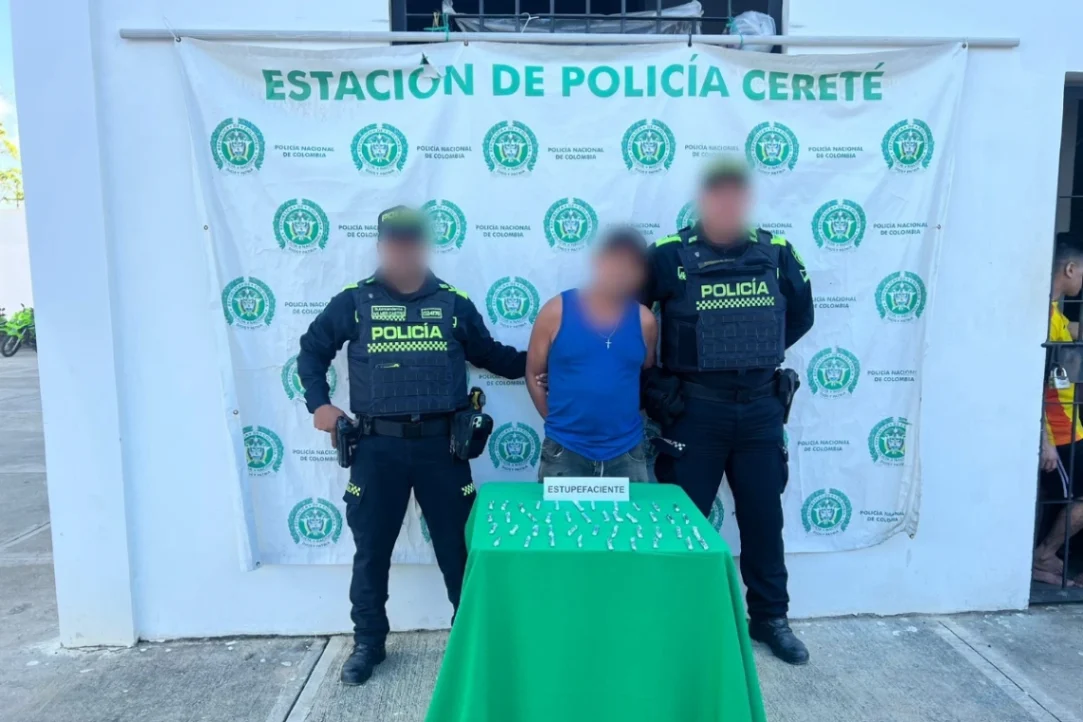 Capturado por porte de estupefacientes