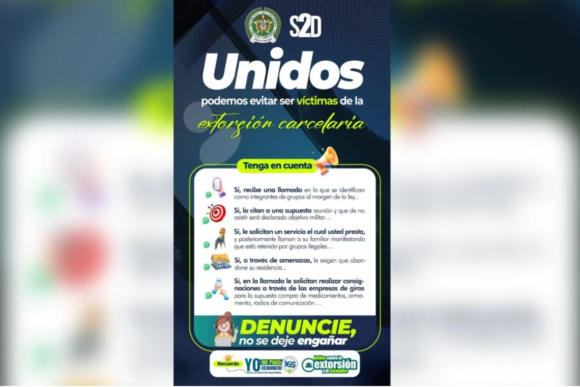 Policía Metropolitana refuerza estrategia contra la extorsión