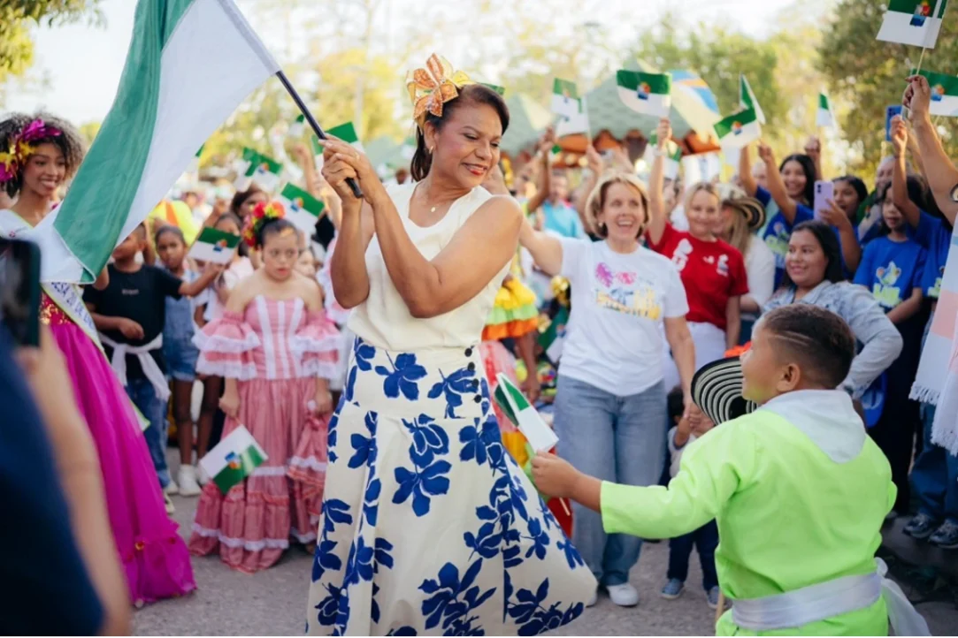 Gobernadora Lucy García da apertura al nuevo Parque de Las Margaritas: el más bonito y moderno de Sincelejo
