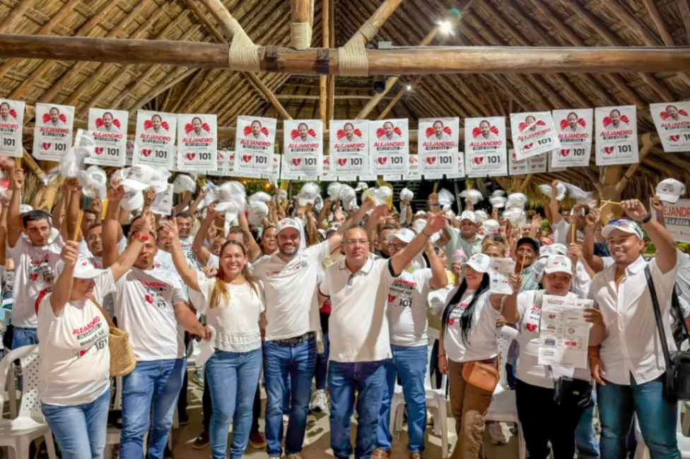 Dirigentes políticos y líderes de influencia se suman a La Fuerza 101 en respaldo a Alejandro de la Ossa