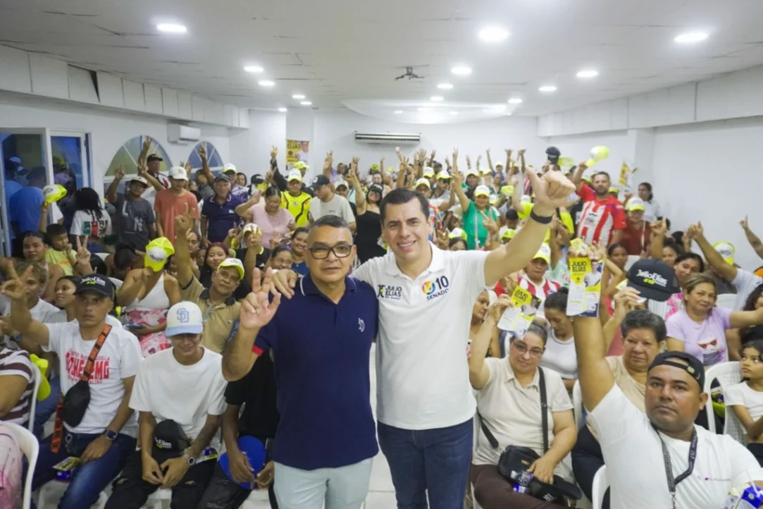 Julio Elías asegura su curul con apoyos clave del Atlántico