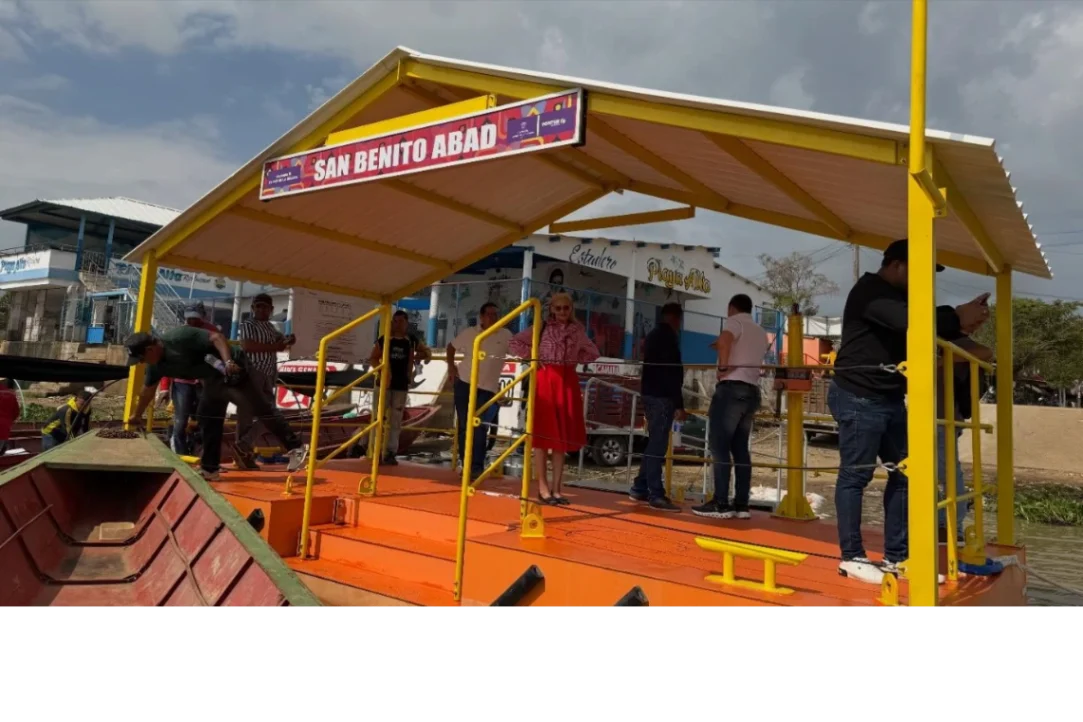 San Benito Abad recibe nuevo embarcadero fluvial para fortalecer su conectividad