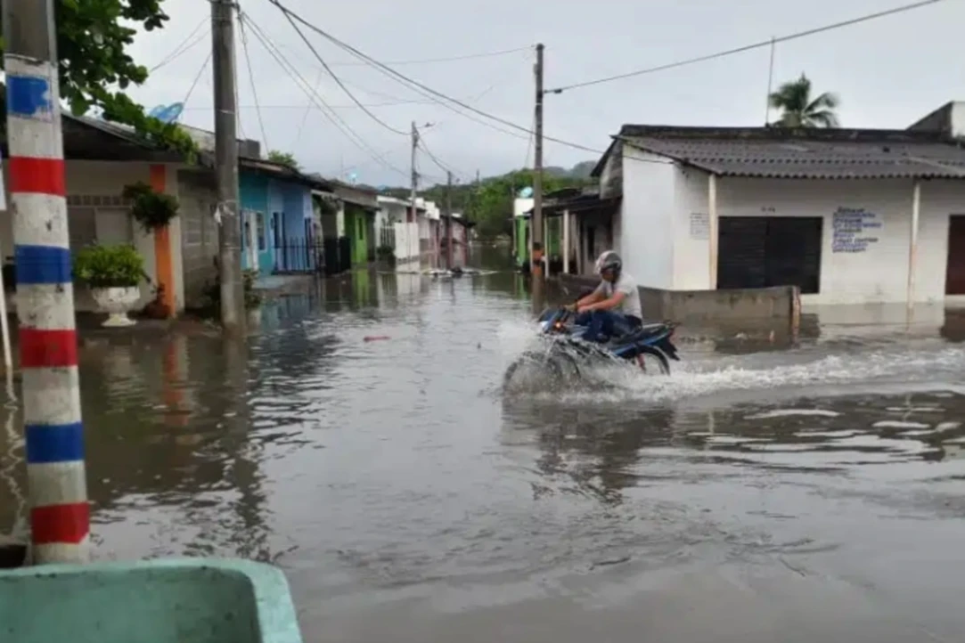 En un solo día toda el agua de un mes