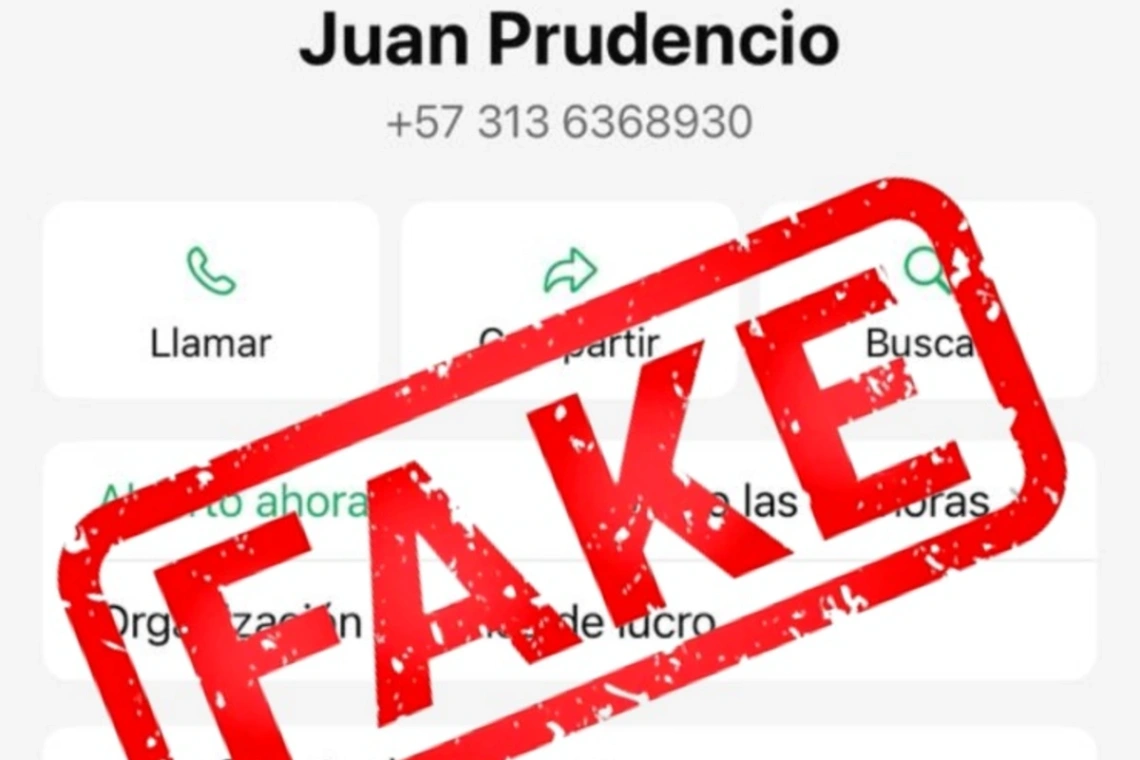 Juan Prudencio de El Meridiano NO envía mensajes ni cadenas vía celular