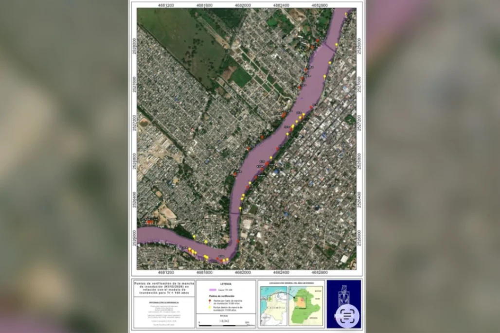 Creciente del río en Montería supera incluso los escenarios técnicos extremos