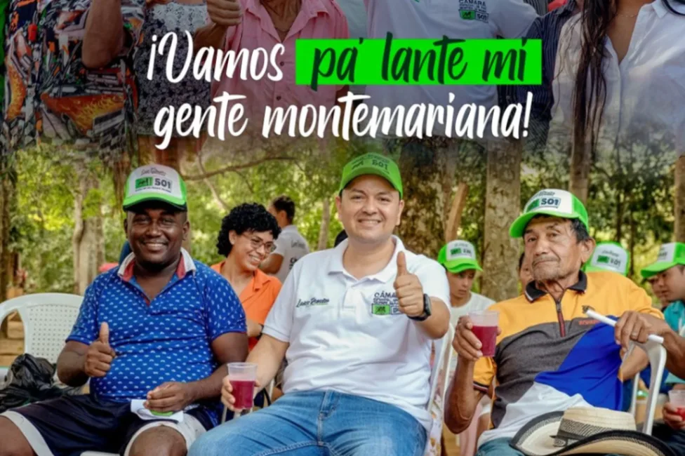Luis Ramiro Ricardo fortalece su respaldo en los Montes de María