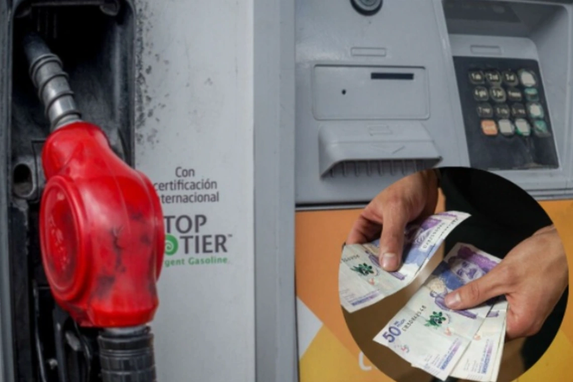 Verifican reducción del precio de la gasolina