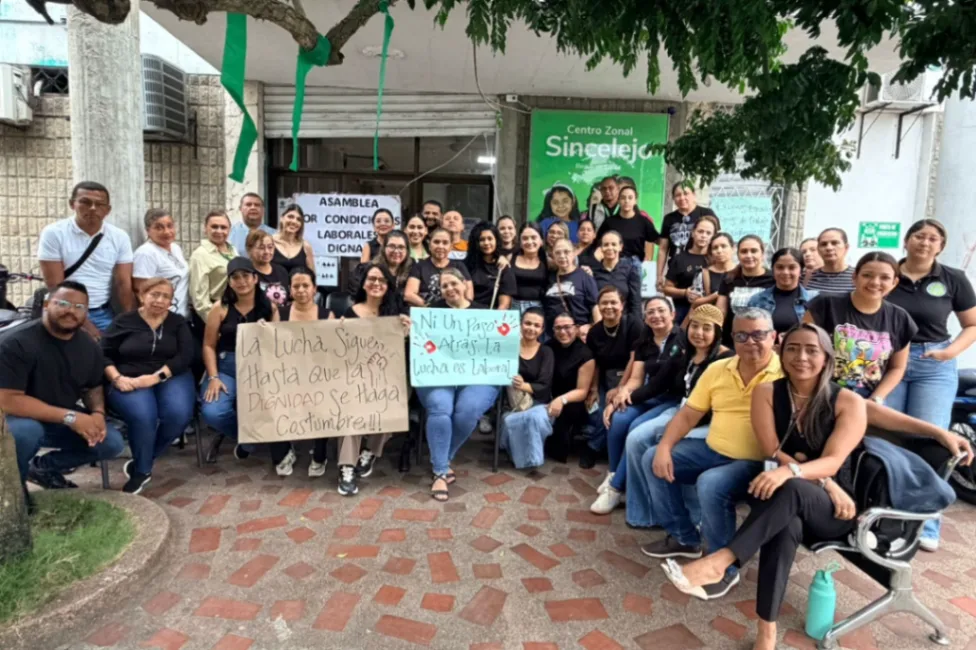 Funcionarios del Centro Zonal de Sincelejo (ICBF) exigen mejoras laborales