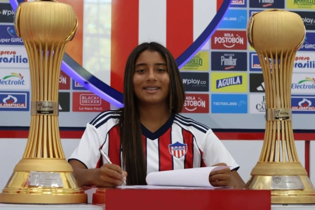 Sucreña María Alejandra Baldovino renovó con Junior