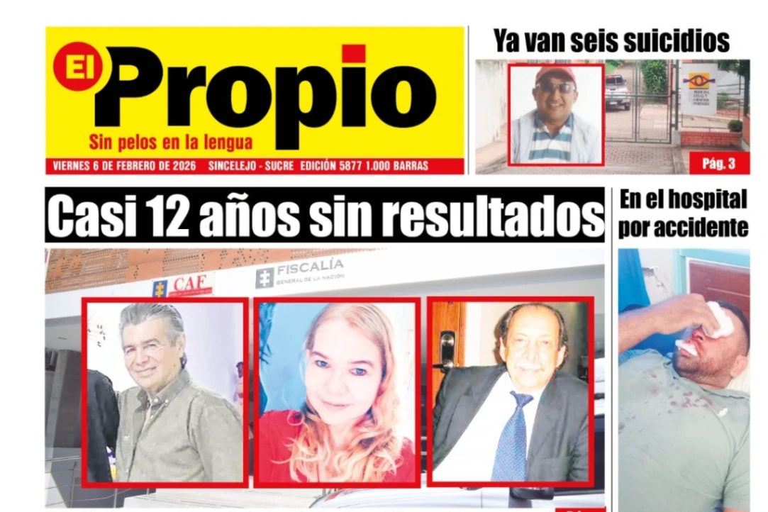 El Propio: un periódico judicial que sigue el rastro de la verdad en Sucre