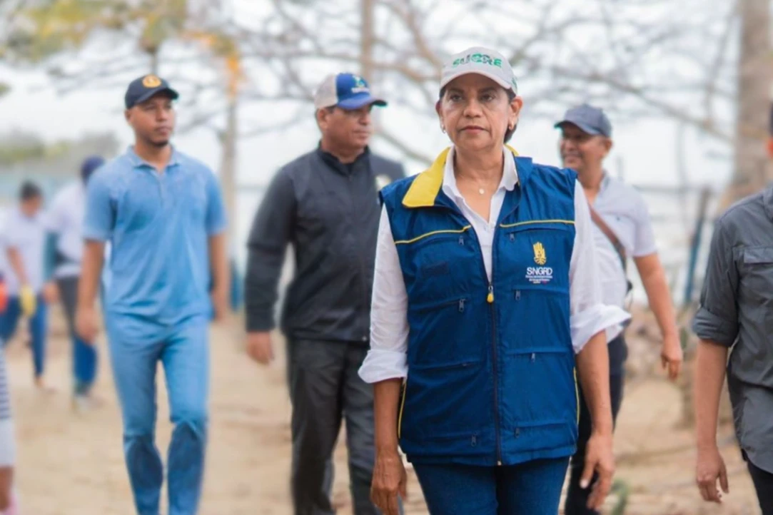 Gobernadora Lucy García reporta familias en riesgo por aumento de aguas en La Mojana y el San Jorge