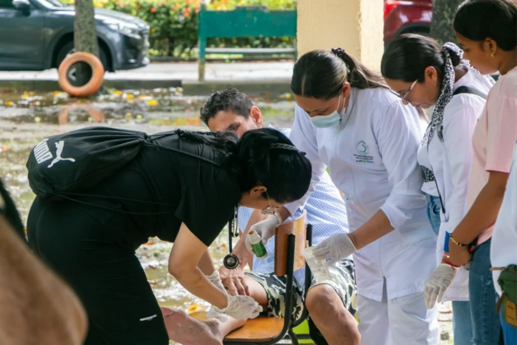 E.S.E. Vidasinú fortalece atención en salud a damnificados por inundaciones en Montería