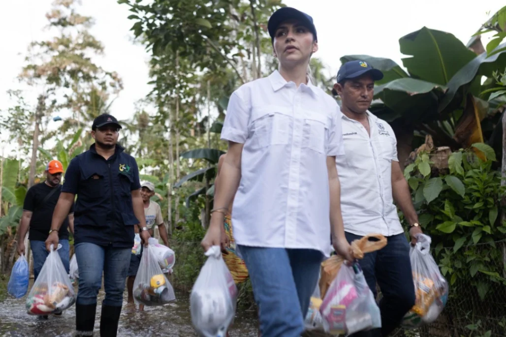 Gestora social de Cereté lidera entrega de ayudas y gestión de donaciones ante la emergencia por lluvias
