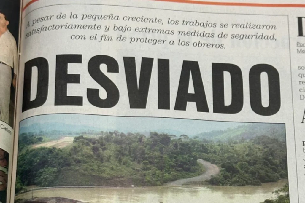 El día en que el Sinú cambió su curso