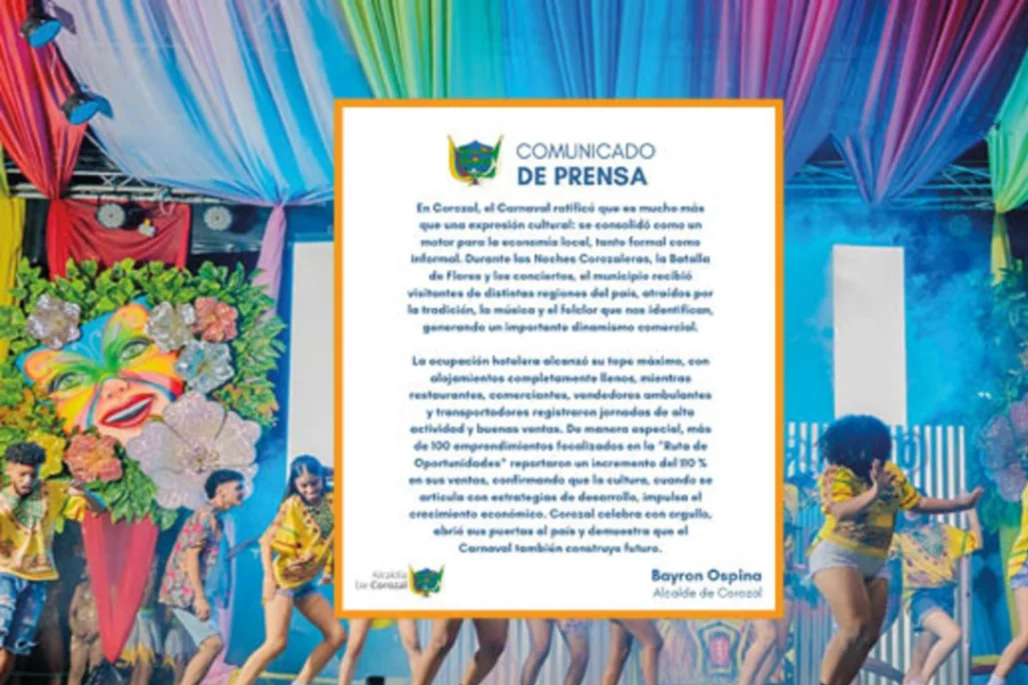 Carnaval de Corozal impulsa la economía local pese a percances en algunos eventos
