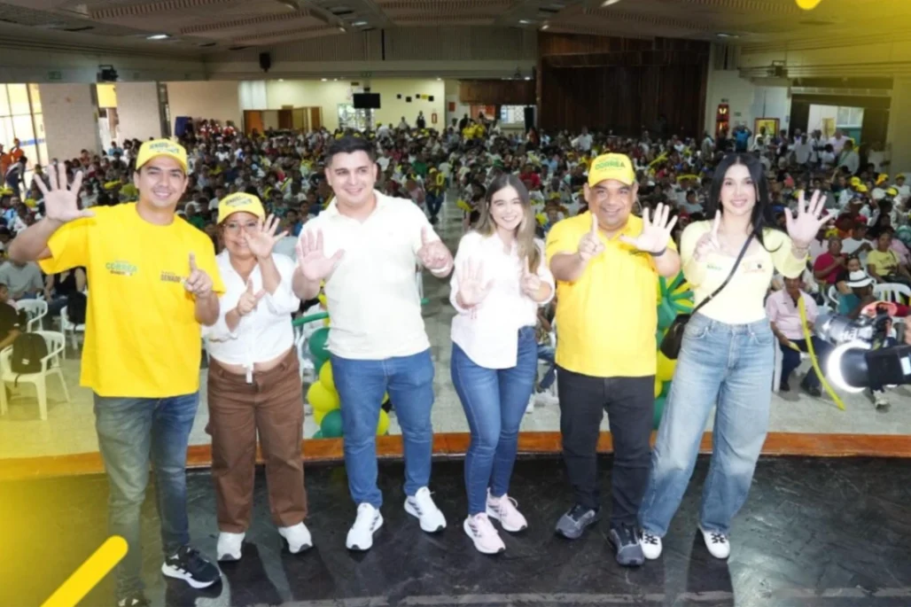 'Antonio Correa llevó la Ola Amarilla a Barrancabermeja'