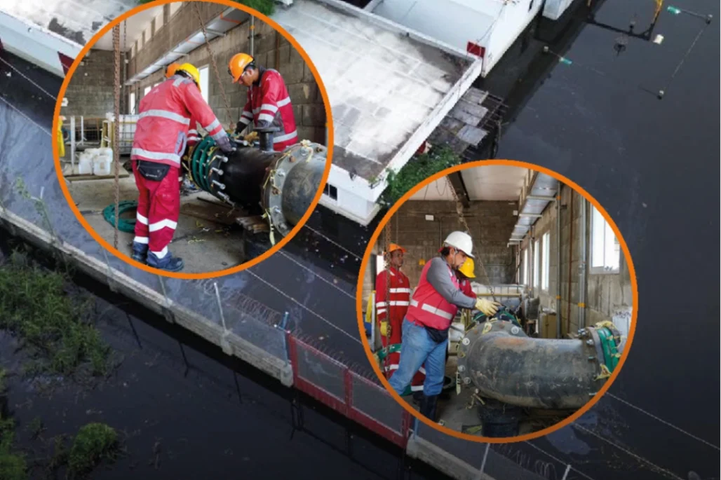 Veolia acelera la reactivación del alcantarillado en la Margen Izquierda