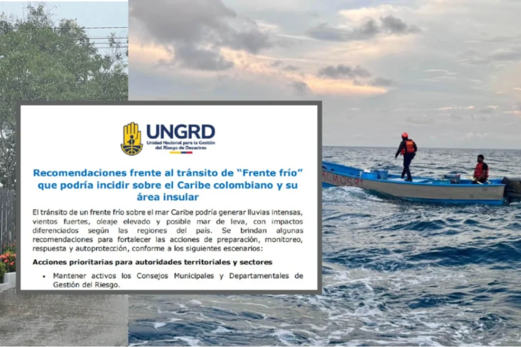 El departamento de Sucre está en alerta nuevamente por efectos de otro frente frío