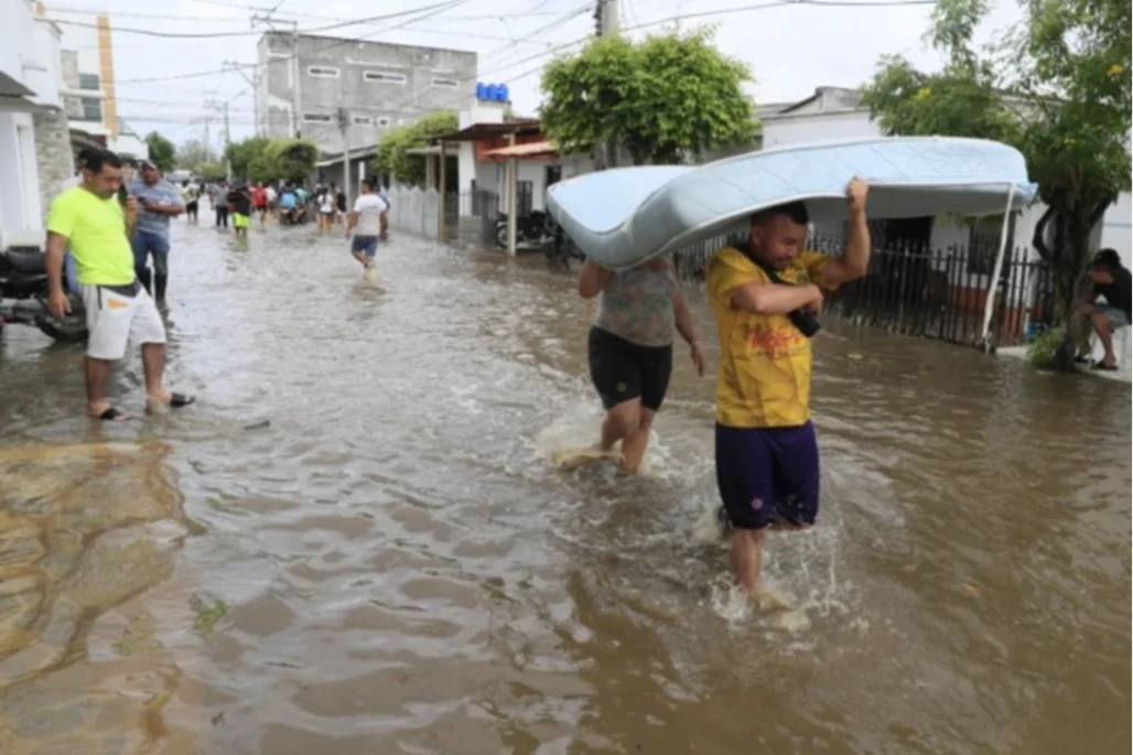 Córdoba, el departamento con más registro de damnificados tras fuertes lluvias