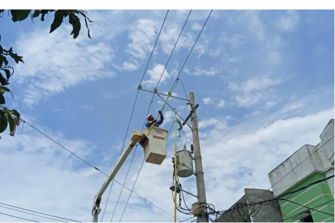 El Poblado, El Dorado y el 80% de la Urbanización Vallejo ya cuentan con servicio de energía