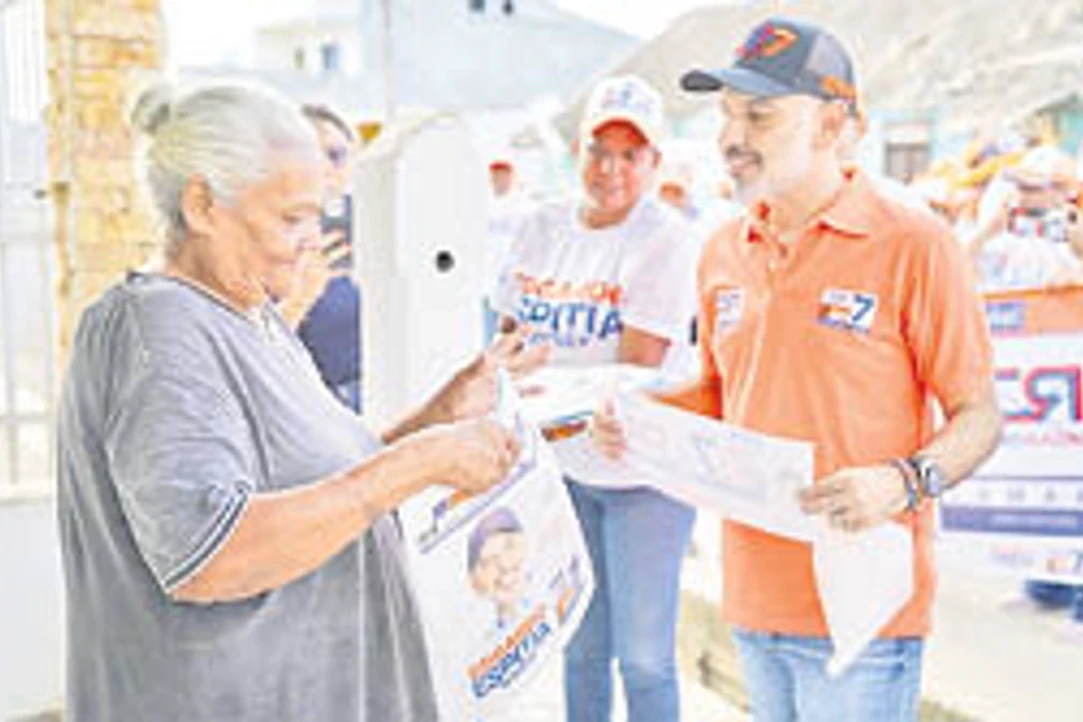 Edgardo Espitia recorre Montería en todas sus comunas