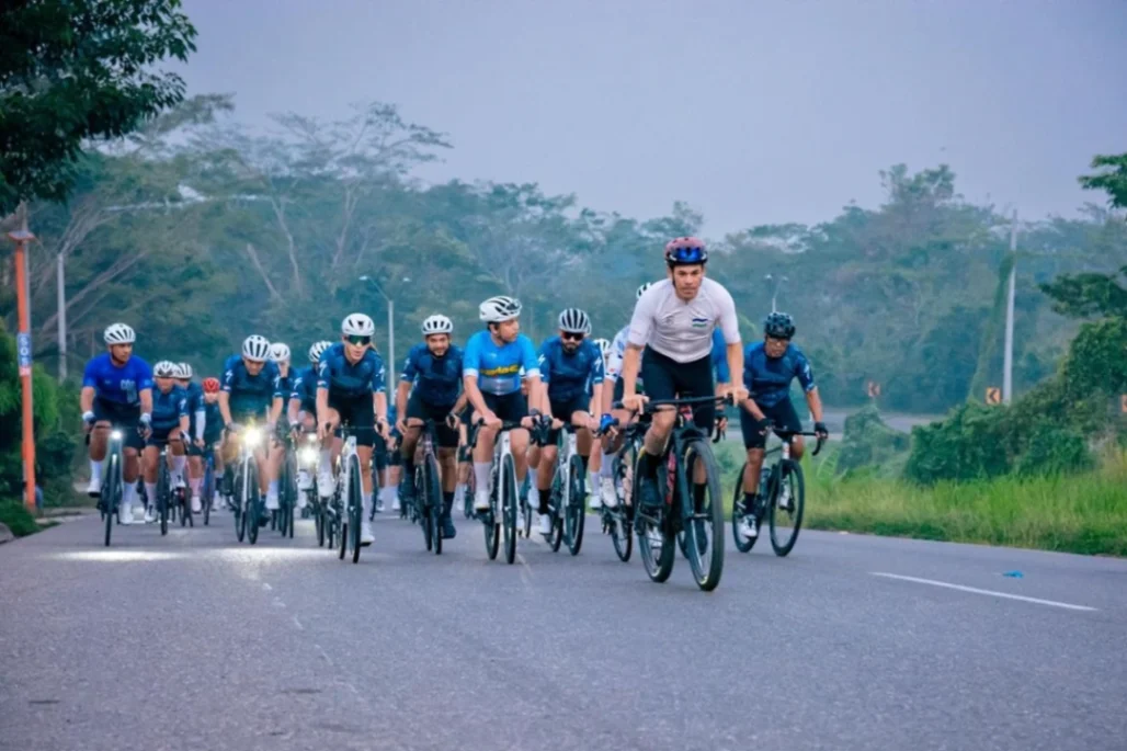Una ruta con más de mil deportistas