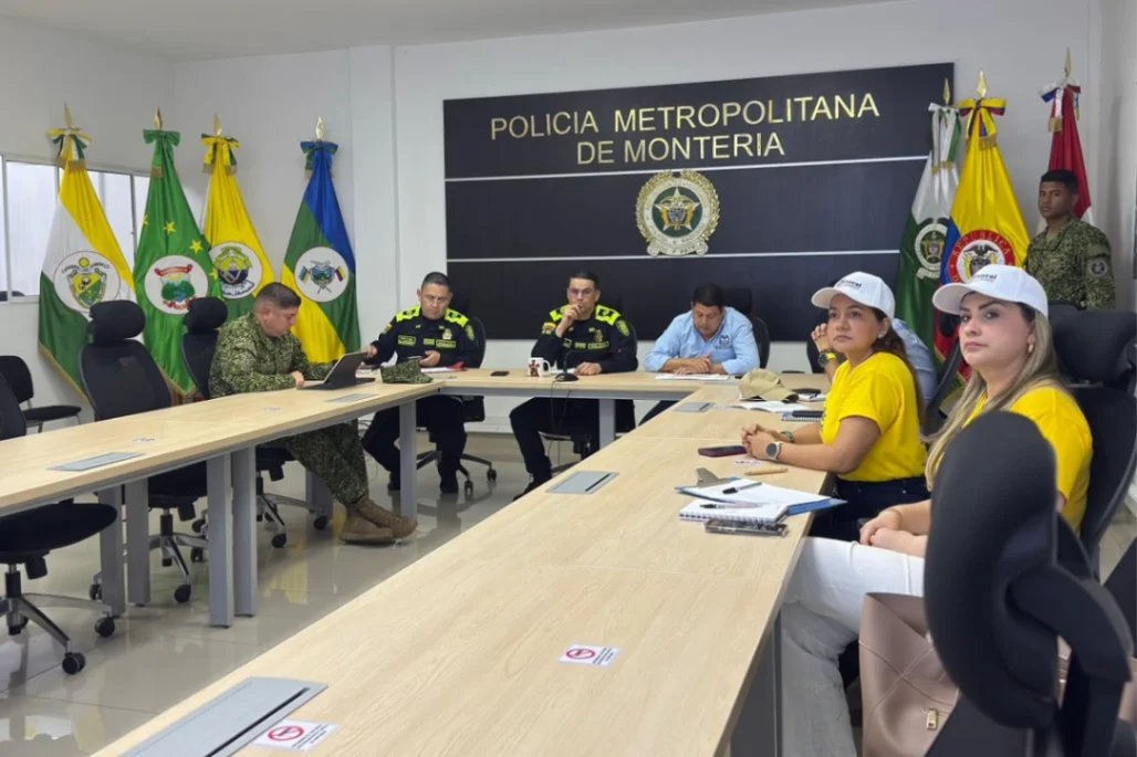 Trasladan 18 puestos de votación: Policía Montería garantiza seguridad electoral