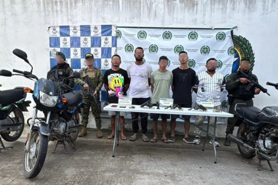 Autoridades asestan duro golpe al ‘Clan del Golfo’ en Sucre: cinco capturados