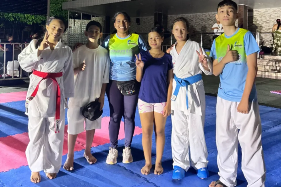 Club Mantis de Karate Do se probó contra club de Sincelejo