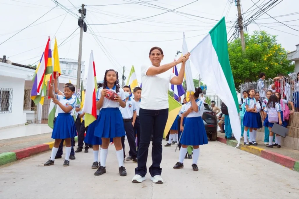 Calles de Primera se tomó el barrio El Socorro en Sincelejo con educación y color